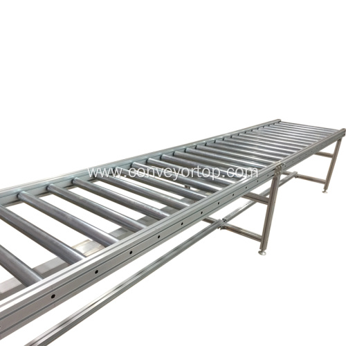 Custom Automatic Aluminum Frame Roller Conveyor System